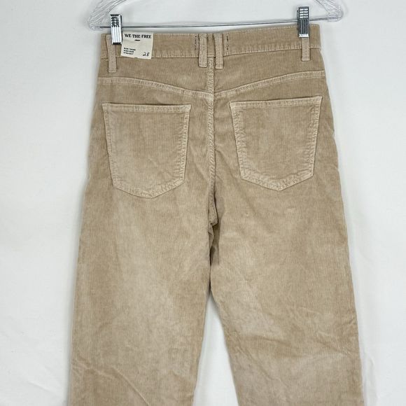 COPY - WE THE FREE Risk Taker High Rise Straight Corduroy Pants Women's Sz 28 N… - Picture 5 of 16